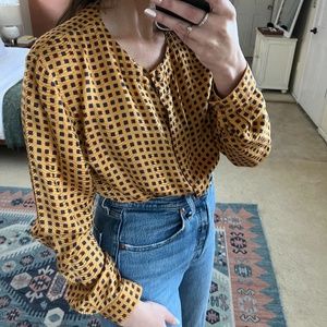 ✨Vintage Silk Blouse✨